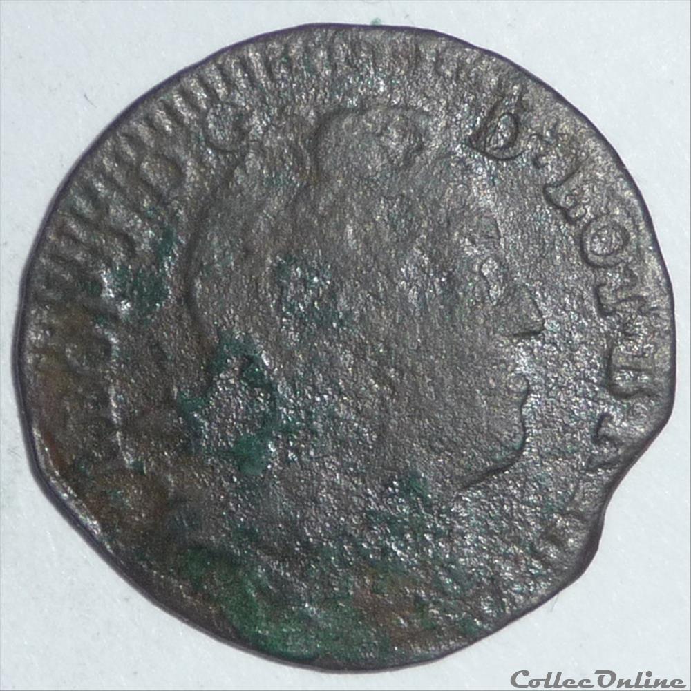 Léopold 1er (1690-1729). Liard monnaie france feodale leopold 1er 1690 1729 liard