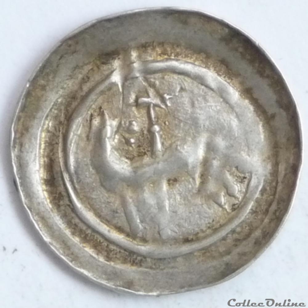 monnaie france feodale anonymes xiiieme siecle denier
