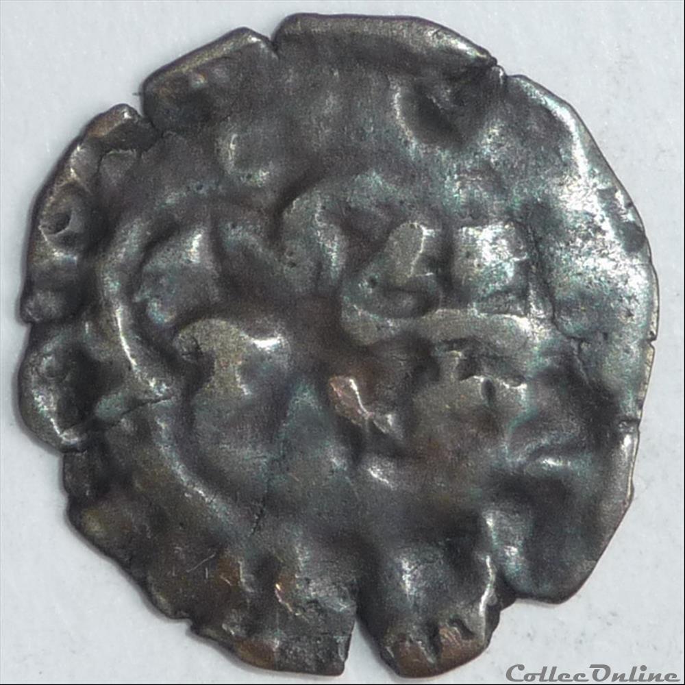 monnaie france feodale paul v 1605 1621 patard incus