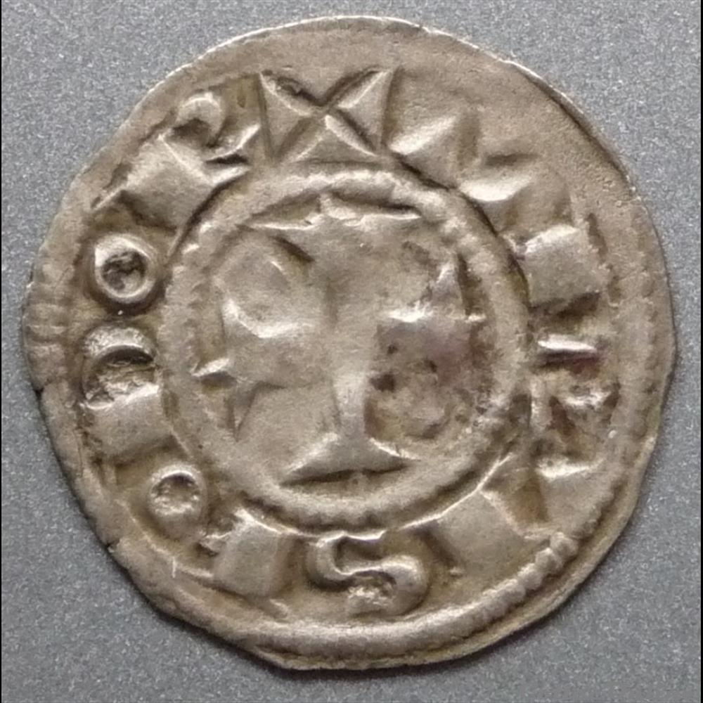 Anonymes (XIIème siècle). Denier monnaie france feodale anonymes xiieme siecle denier