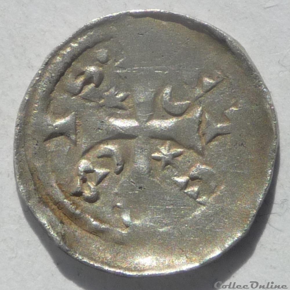 Jacques de Lorraine (1239-1260). Denier monnaie france feodale jacques de lorraine 1239 1260 denier