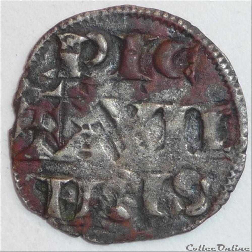 monnaie france feodale richard coeur de lion 1189 1196 denier