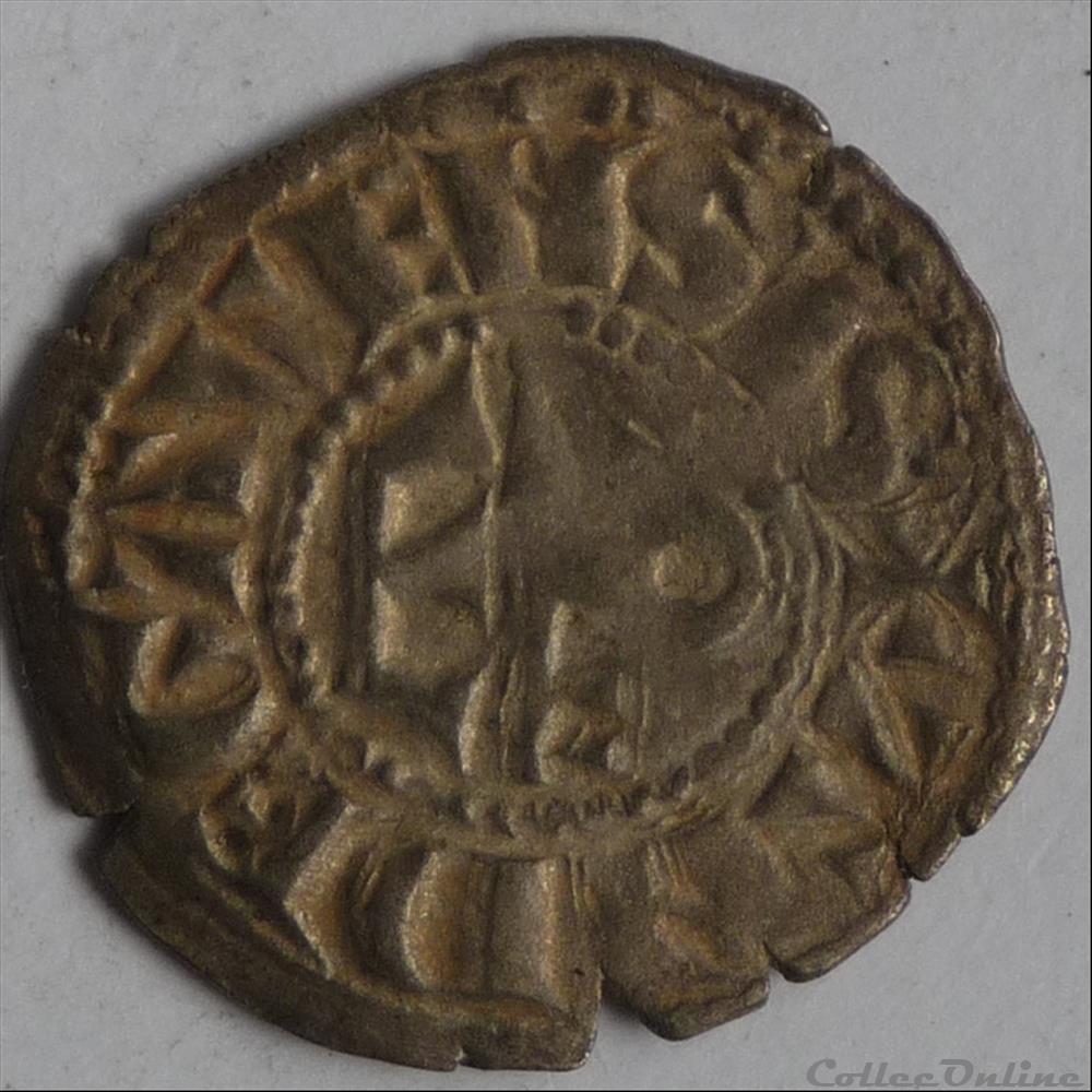 monnaie france feodale charles 1er anjou 1246 1285 denier