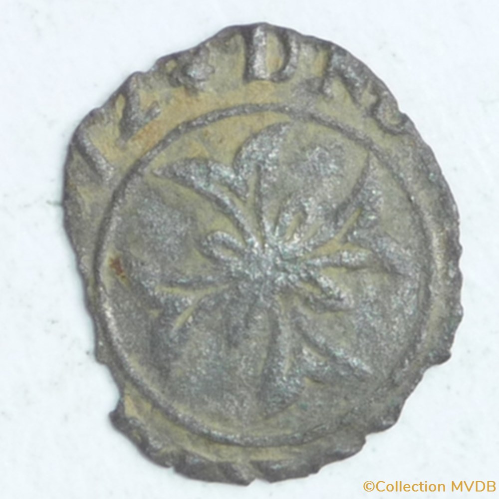 monnaie france feodale anne marie louise orleans 1650 1693 liard