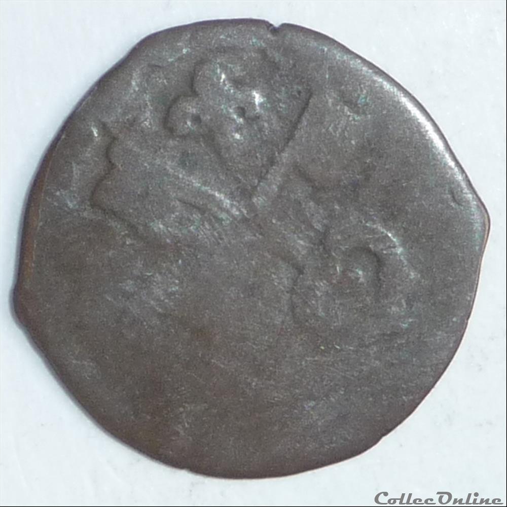 Innocent X (1644-1655). Patard monnaie france feodale innocent x 1644 1655 patard