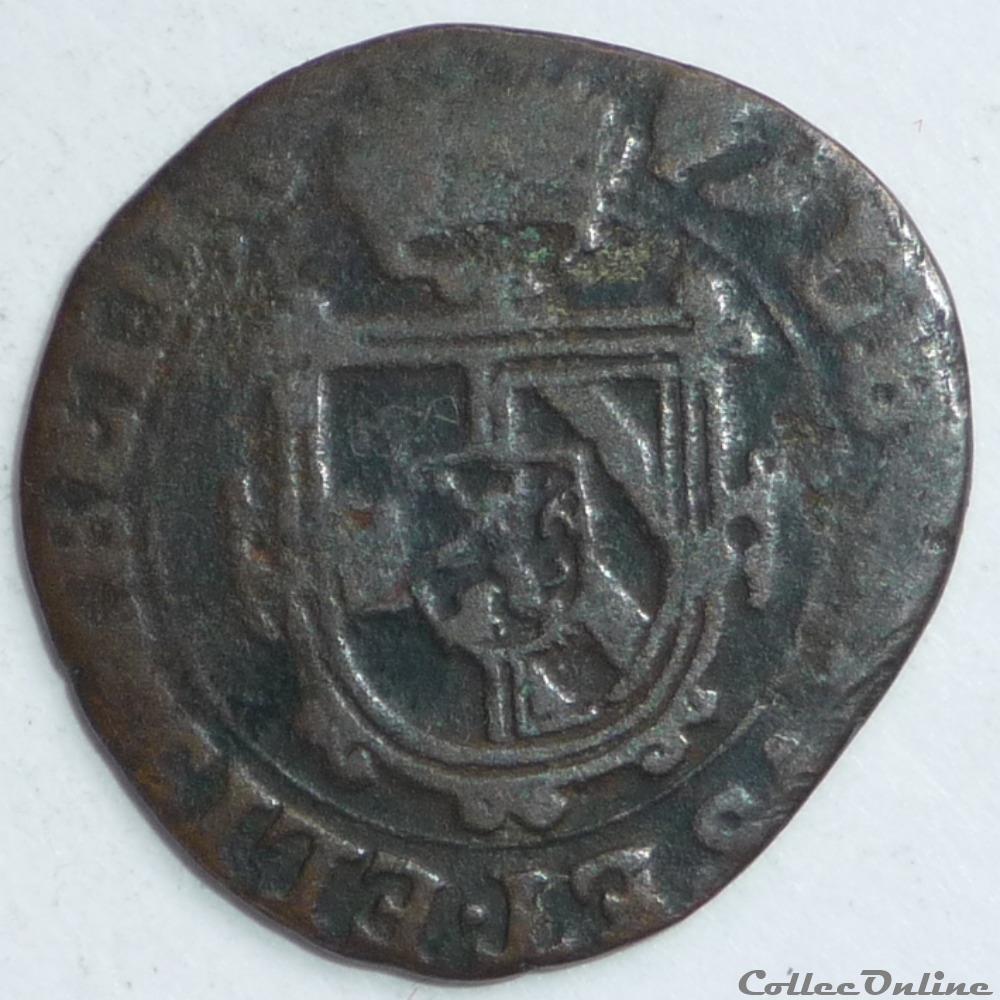 Albert et Isabelle (1598-1621) . Gigot monnaie france feodale albert et isabelle 1598 1621 gigot