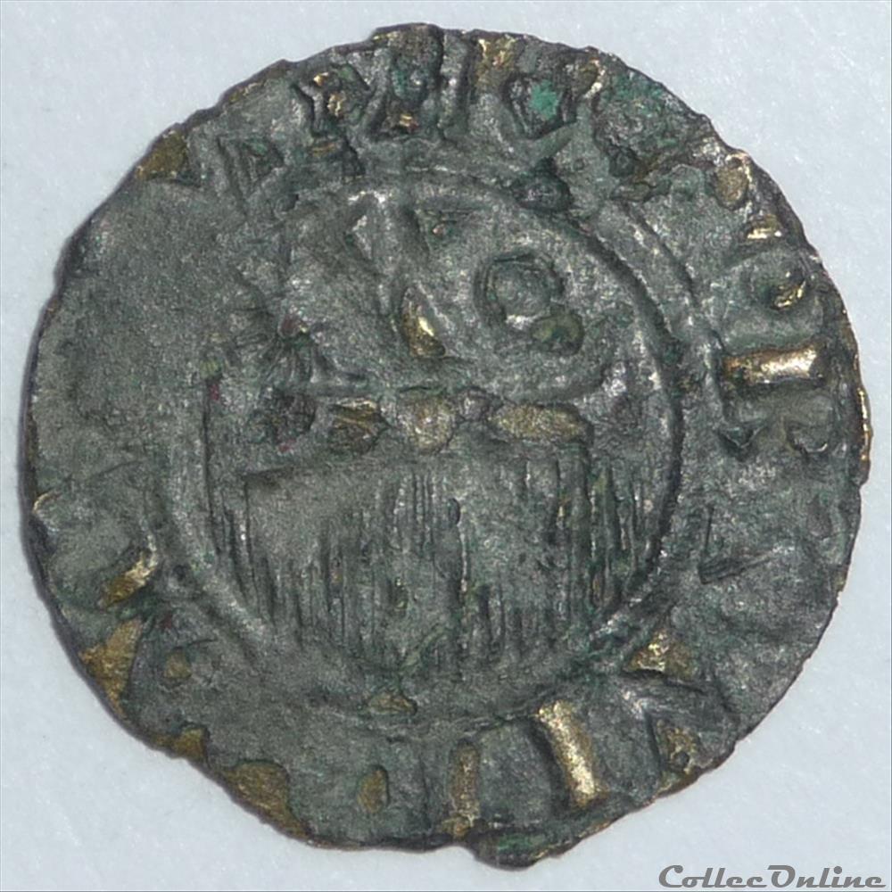 Henri 1er (1152-1180). Denier, faux d'époque monnaie france feodale henri 1er 1152 1180 denier faux epoque
