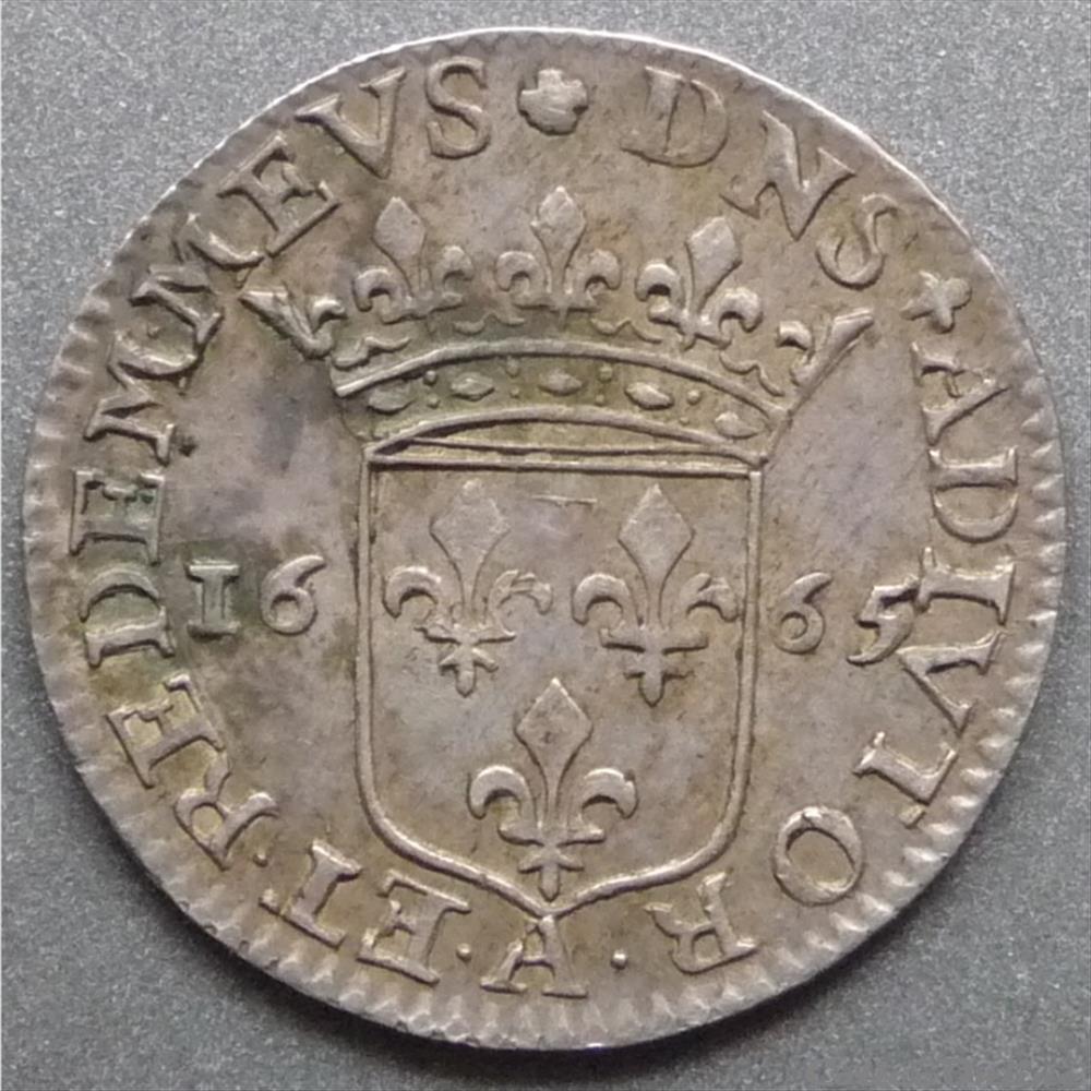 monnaie france feodale anne marie louise orleans 1650 1693 douzieme ecu