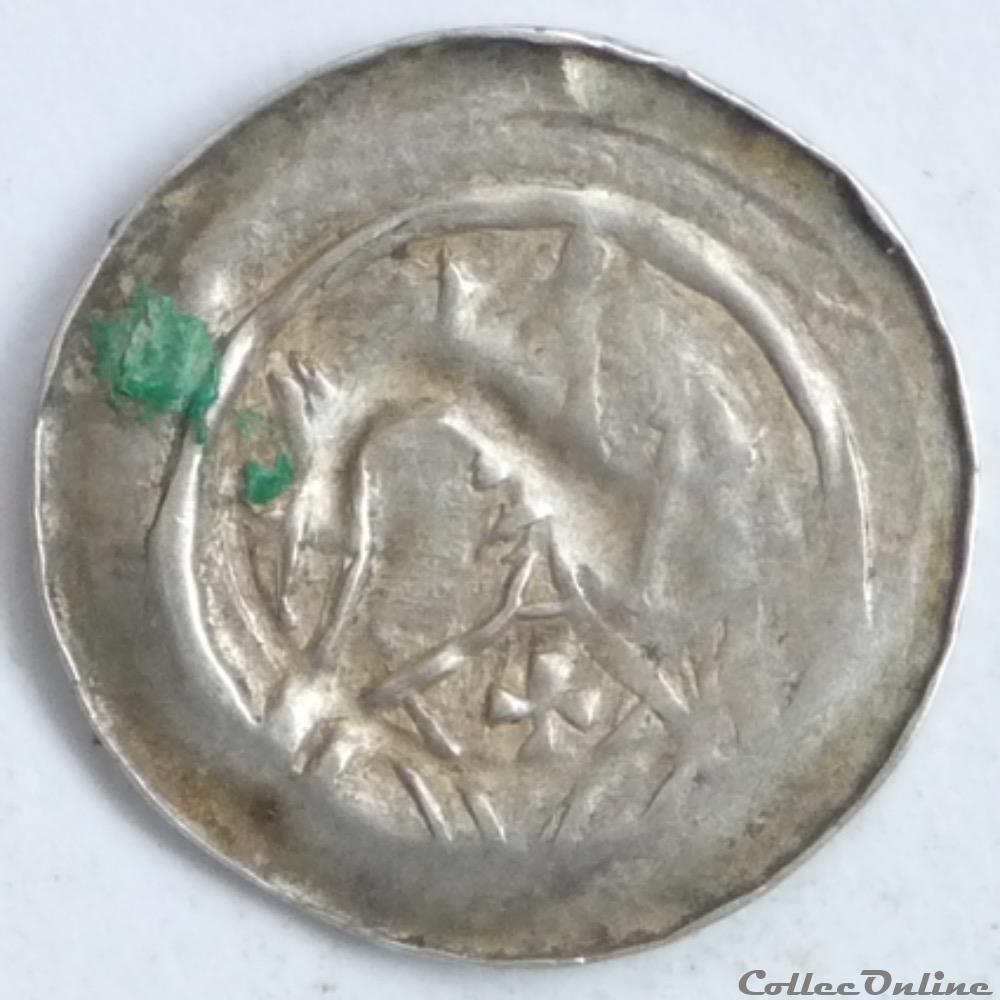 monnaie france feodale anonymes xiiieme siecle denier