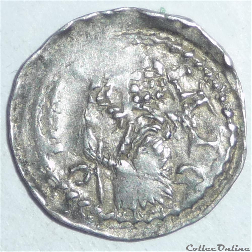 Jacques de Lorraine (1239-1260). Denier monnaie france feodale jacques de lorraine 1239 1260 denier
