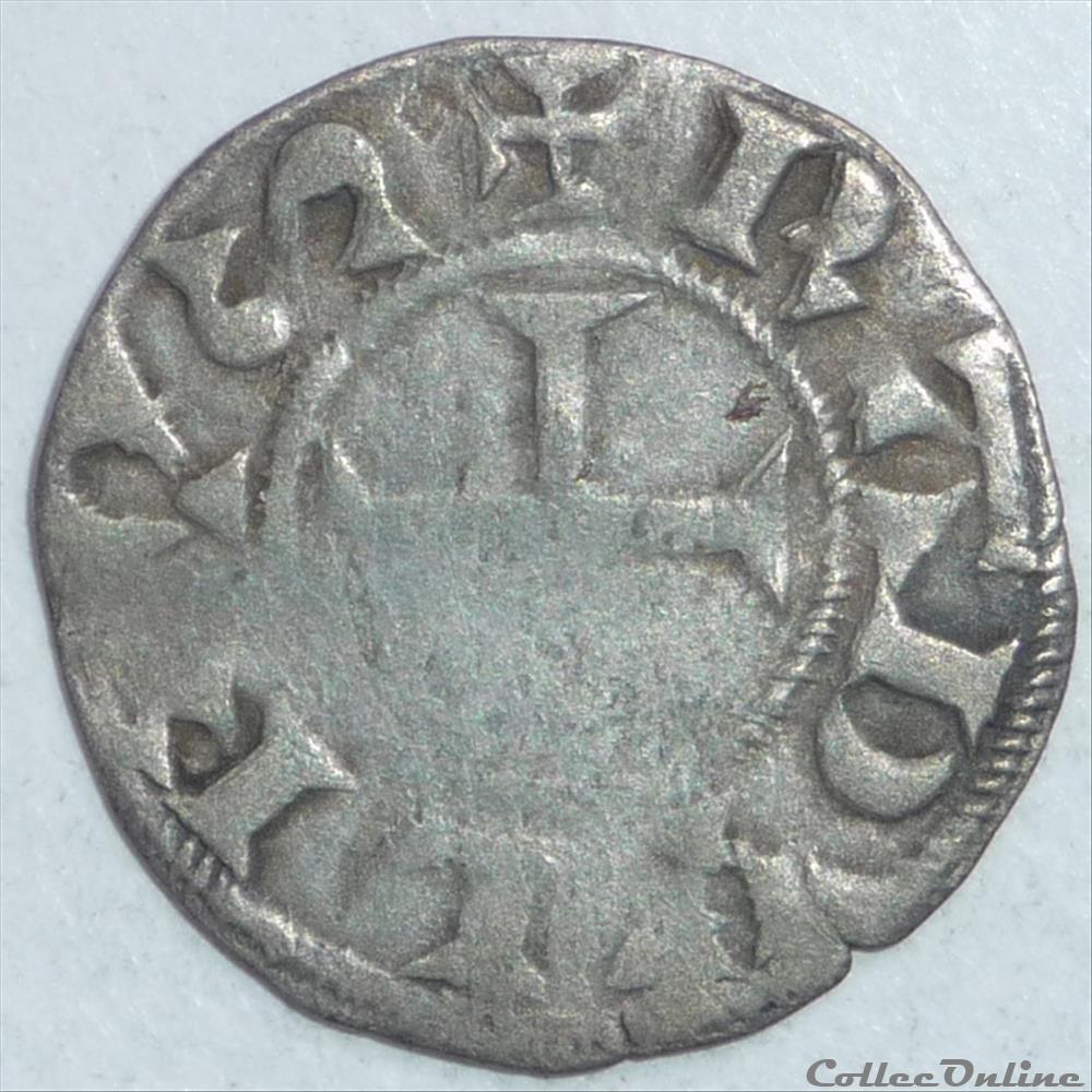monnaie france feodale raoul vii 1160 1176 denier