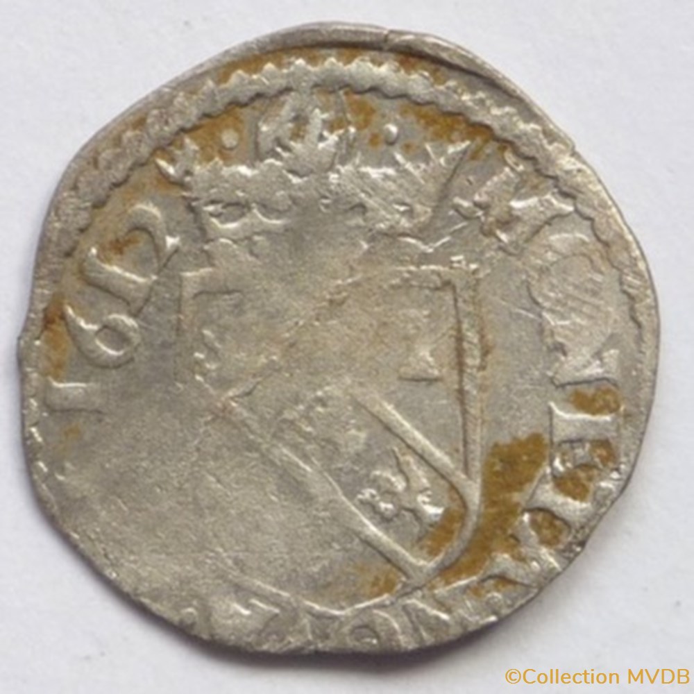 Charles de Lorraine (1610 - 1622). Huitième de teston monnaies europe medievale france feodales charles de lorraine 1610 1622 huitieme de teston