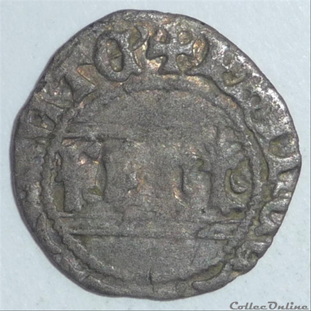 monnaies europe medievale france feodales louis 1440 1465 quart