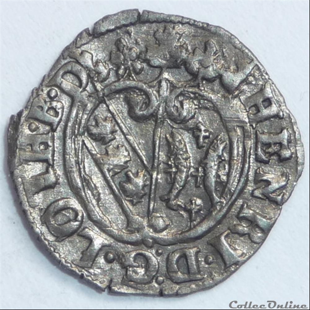 monnaie france feodale henri ii 1608 1624 demi gros