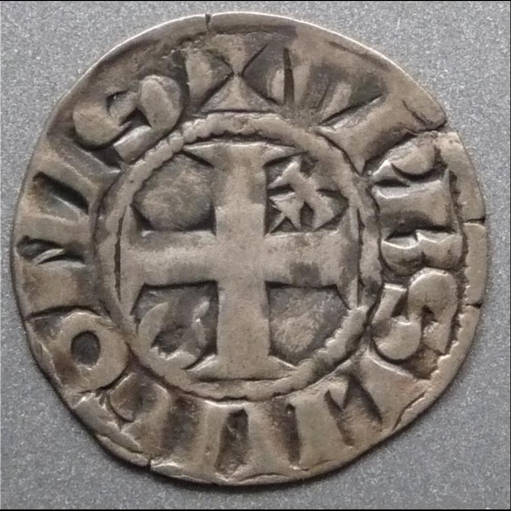 Anonymes (XIème siècle). Denier monnaie france feodale anonymes xieme siecle denier