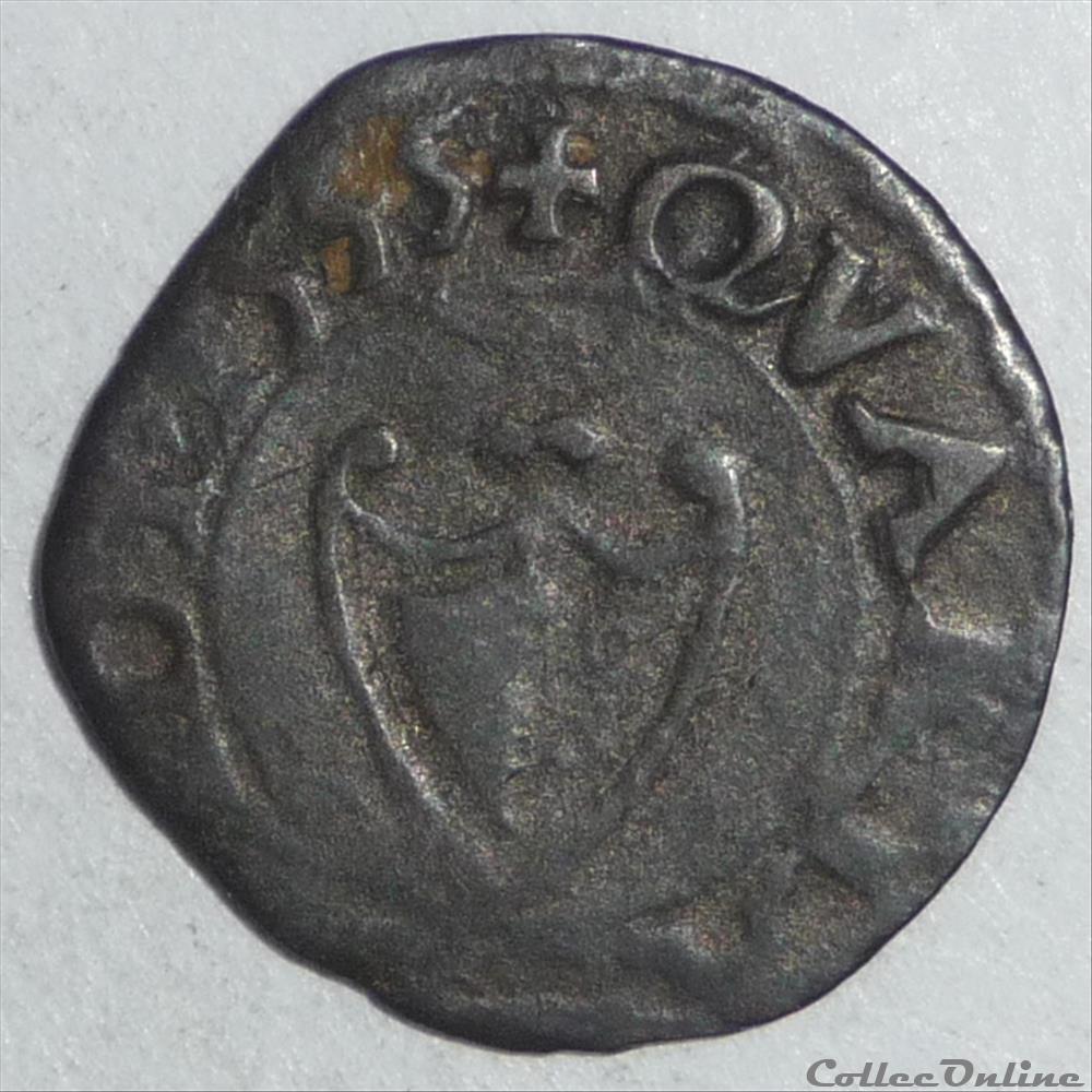 monnaie france feodale cite de metz 1555 1662 liard ou quart de sou