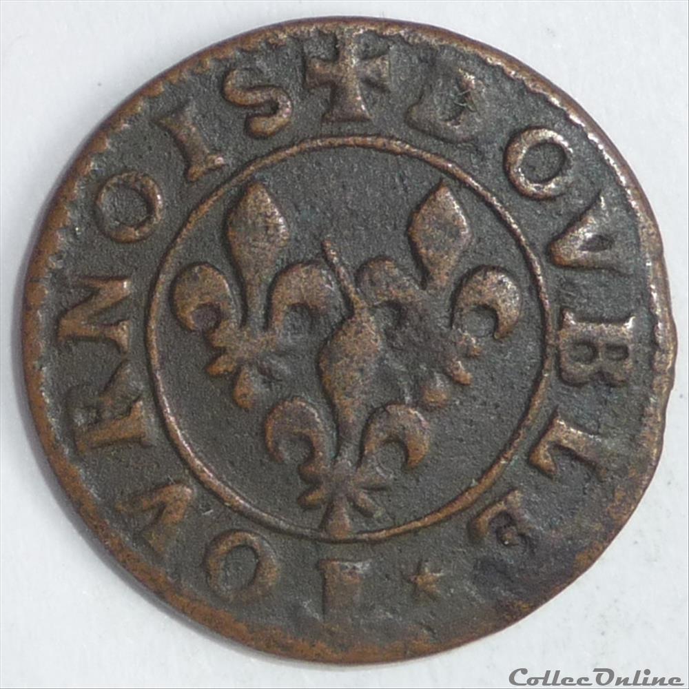 monnaie france feodale francois de bourbon conti 1605 1614 double tournois