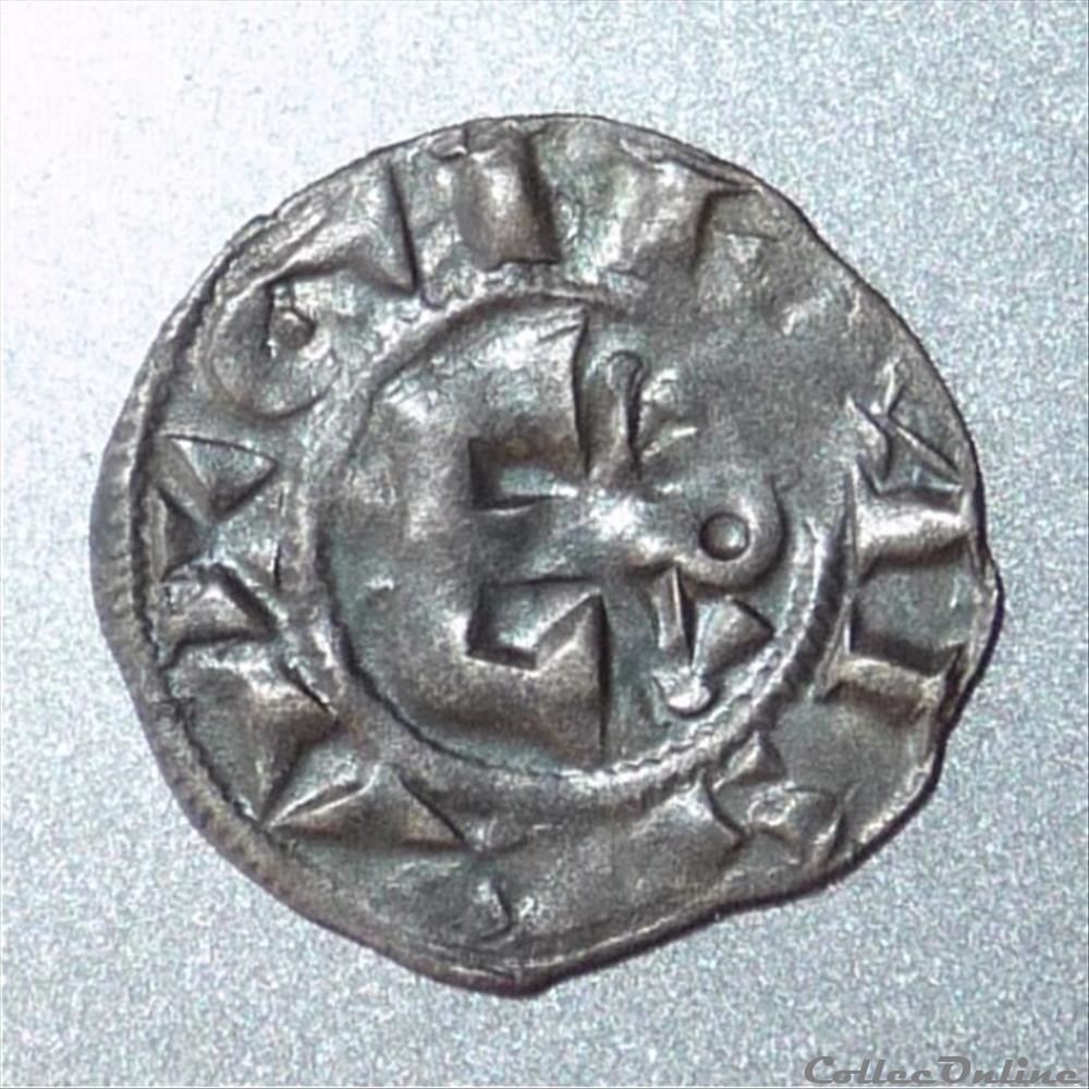 Geoffroy II de Donzy et successeurs (1060-1160). Obole monnaie france feodale geoffroy ii de donzy et successeurs 1060 1160 obole