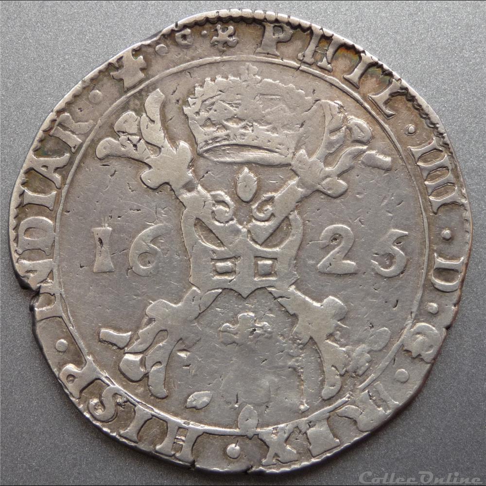 Philippe IV (1621-1665). Patagon monnaie france feodale philippe iv 1621 1665 patagon