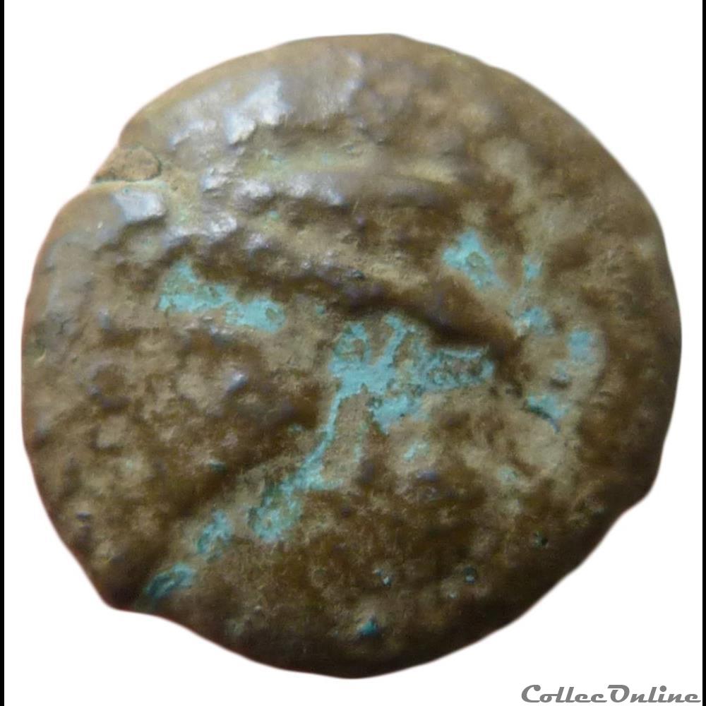 série 77 DT 622 bronze MATVGIINOS monnaie antique gauloise serie 77 dt 622 bronze matvgiinos