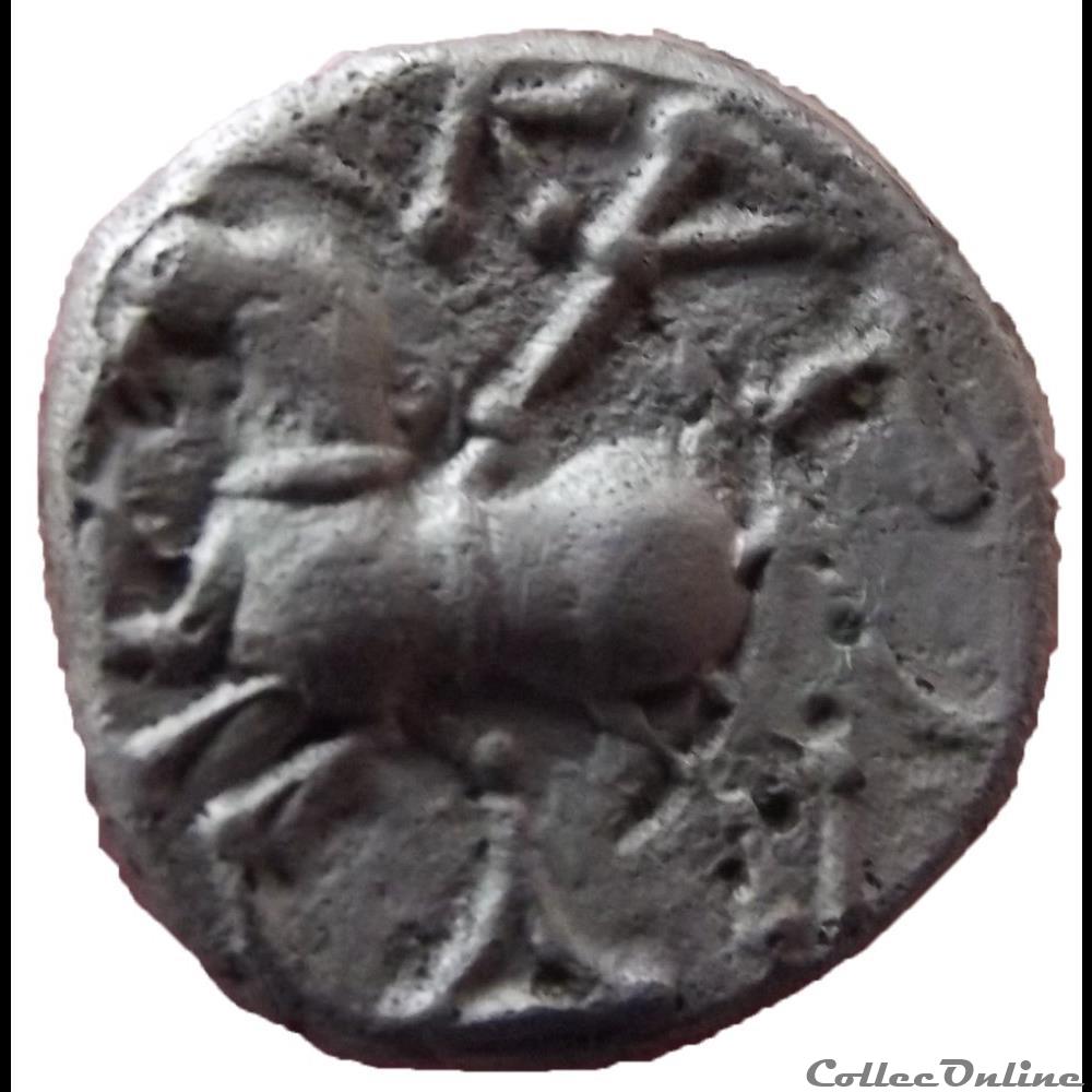 DT série 884 Quinaire KALETEDOY monnaie antique gauloise dt serie 884 quinaire kaletedoy