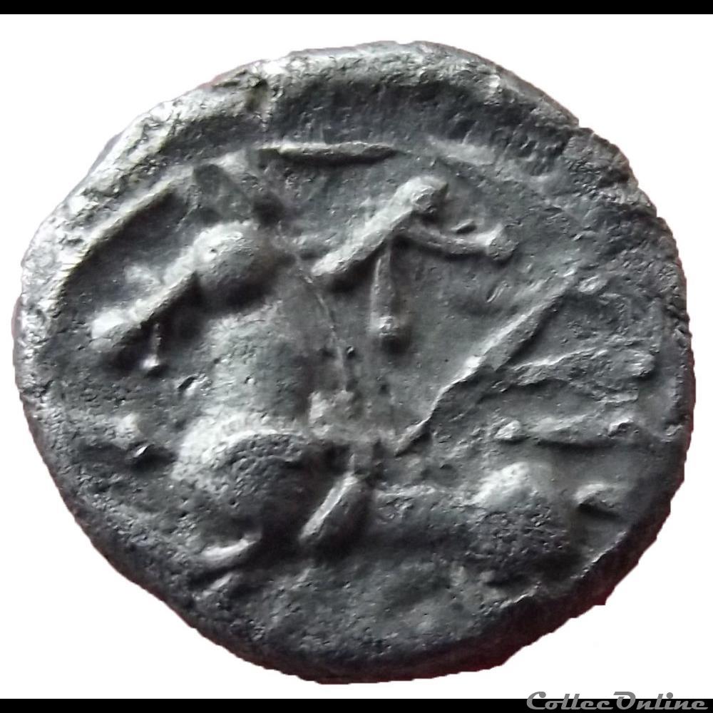 DT série 884 Quinaire KALETEDOY monnaie antique gauloise dt serie 884 quinaire kaletedoy