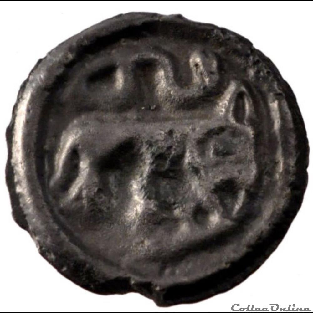 Série 24 DT 155 potin au guerrier courant monnaie antique gauloise serie 24 dt 155 potin au guerrier courant