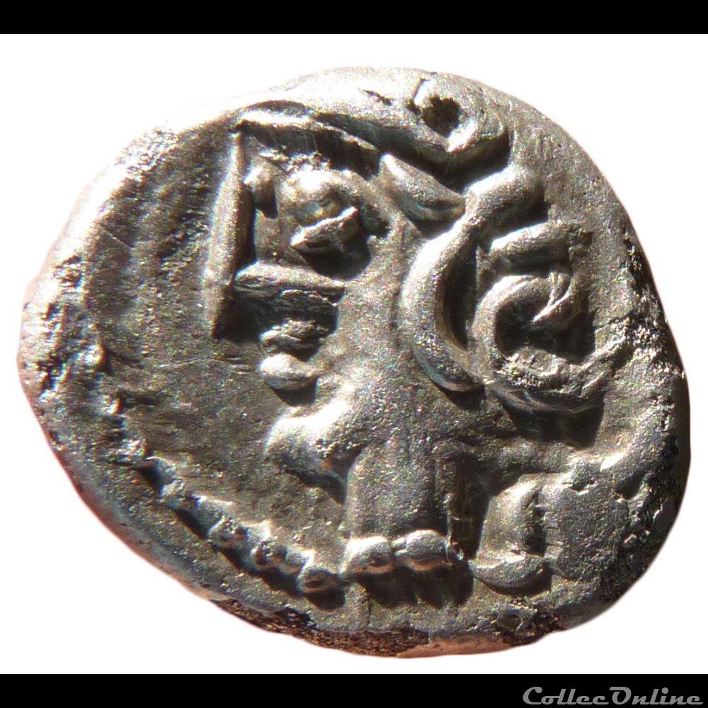 DT série 884 Quinaire KALETEDOY monnaie antique gauloise dt serie 884 quinaire kaletedoy