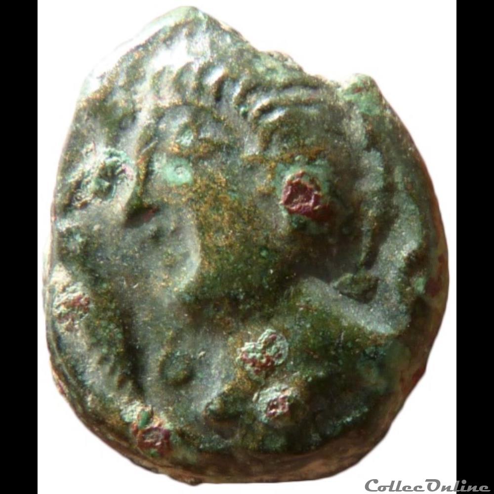 série 55 DT 505 bronze VIIRICIVS monnaie antique gauloise serie 55 dt 505 bronze viiricivs