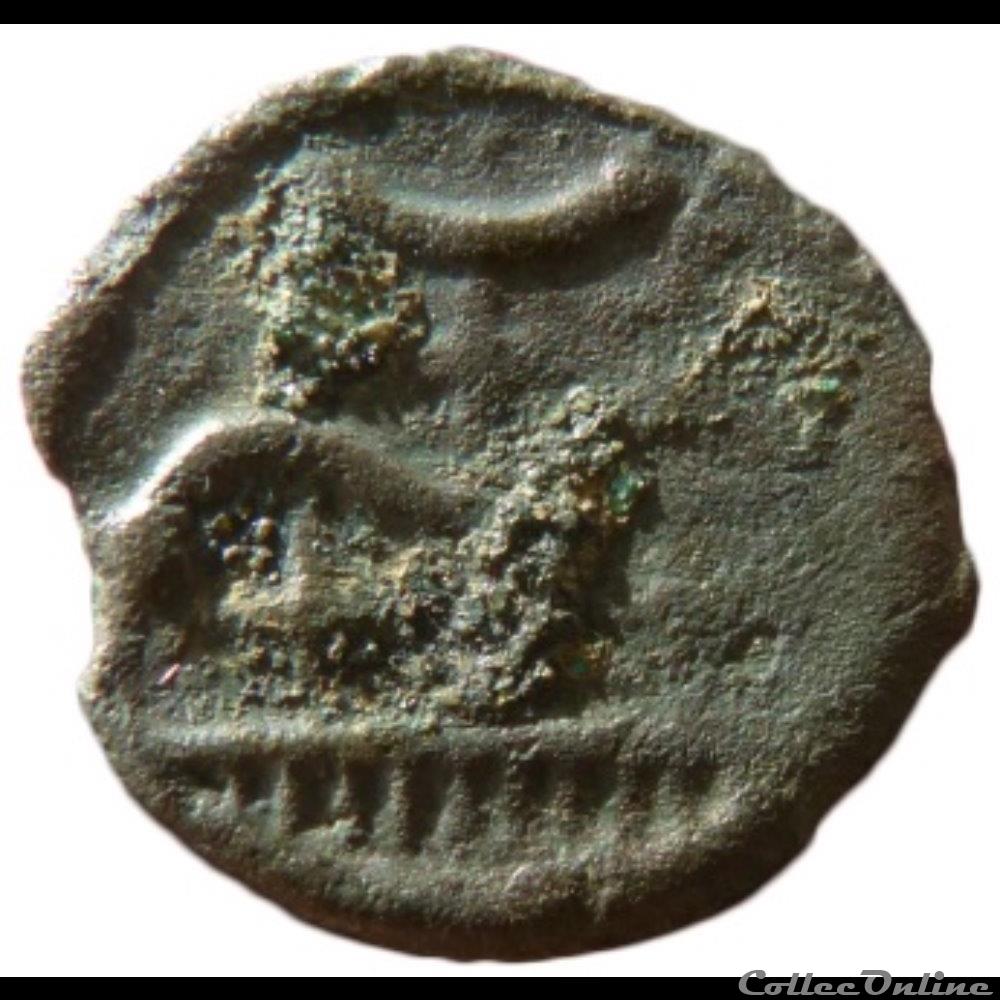 série 472 DT 2508 A potin au croisettes monnaie antique gauloise serie 472 dt 2508 a potin au croisettes