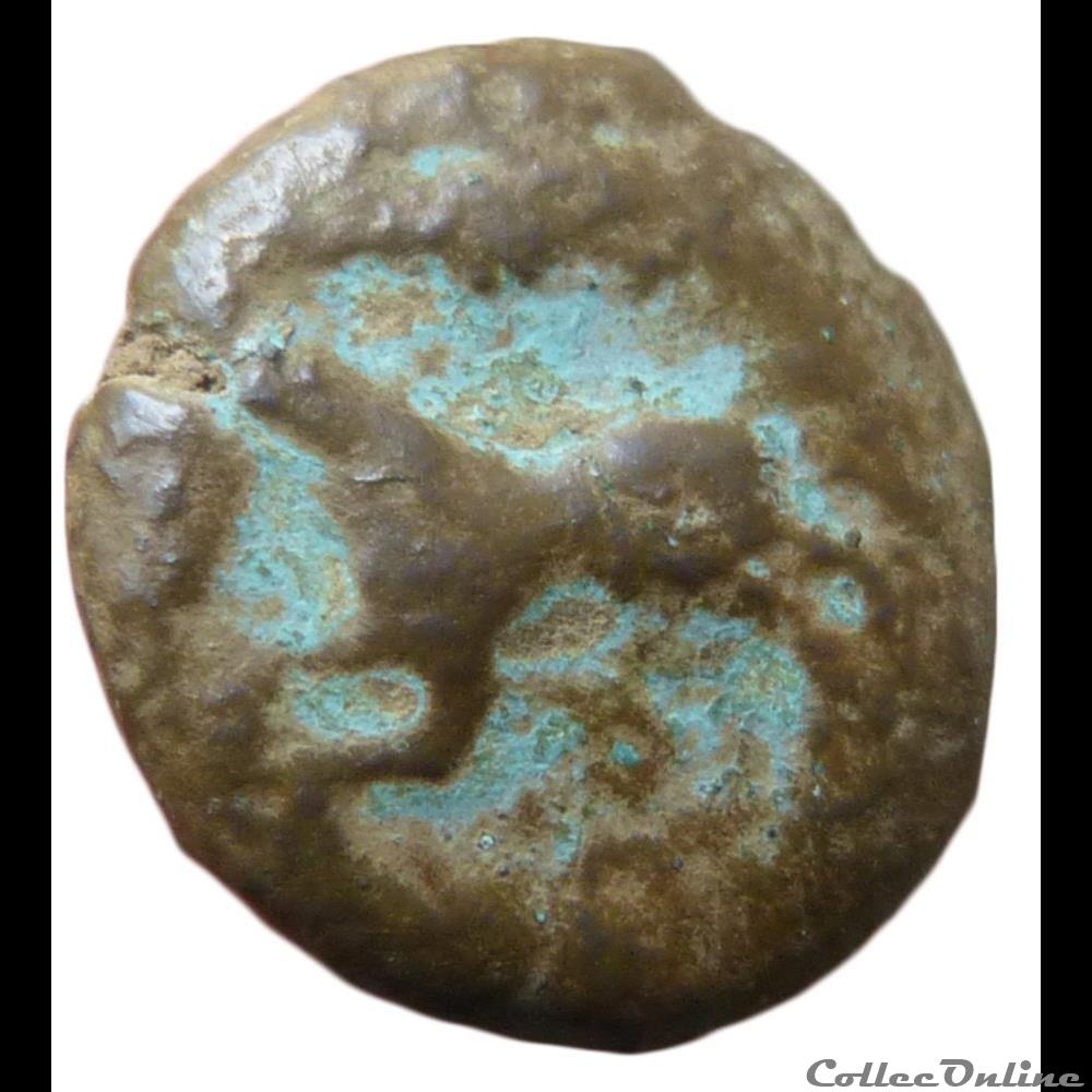 série 77 DT 622 bronze MATVGIINOS monnaie antique gauloise serie 77 dt 622 bronze matvgiinos