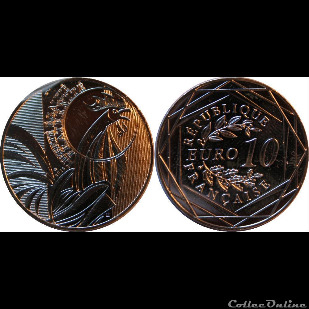 10 € Le Coq - Trilogie Année 2015 monnaie euro france 10 le coq trilogie annee 2015