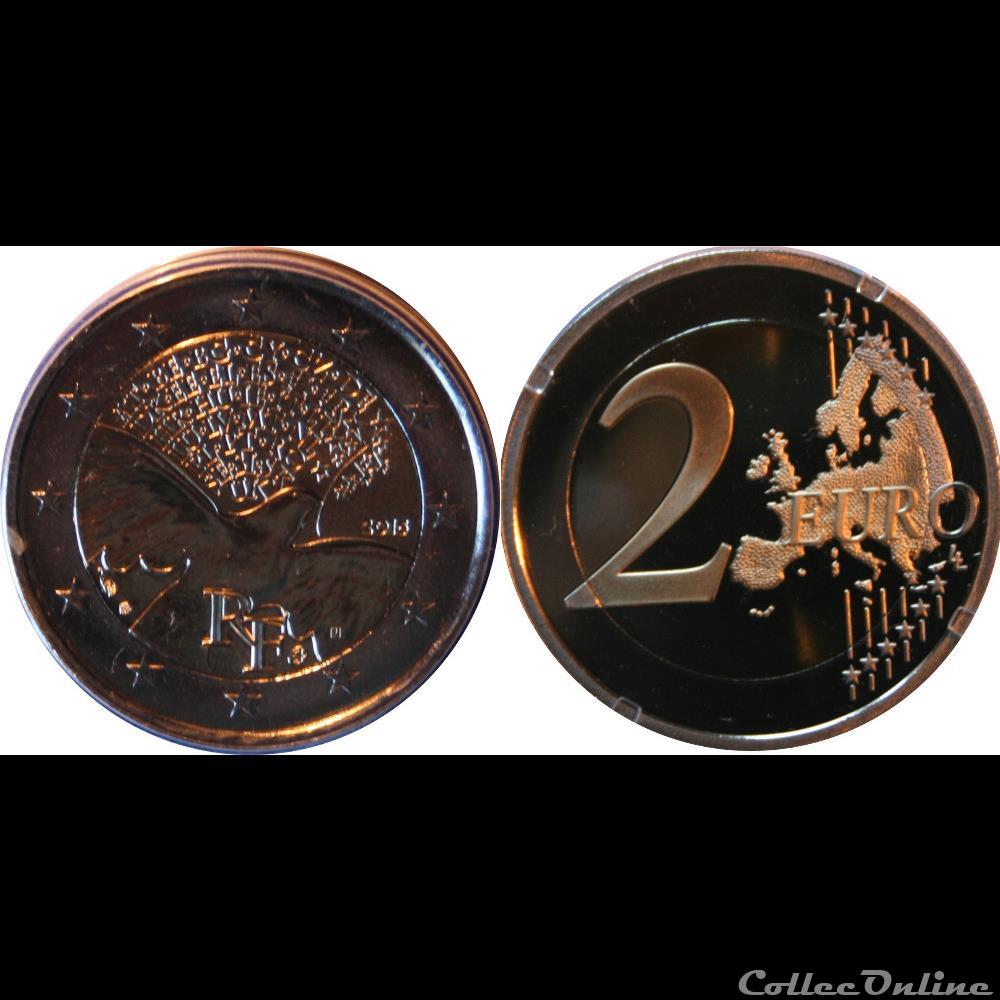 monnaie france 2 comm 70 ans de paix en europe 2015