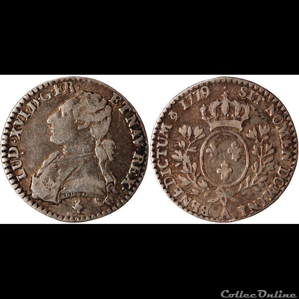Louis XVI - 1/10e Ecu dit "aux branches d'olivier - 1789 A monnaie france royale louis xvi 1 10e ecu dit aux branches olivier 1789 a