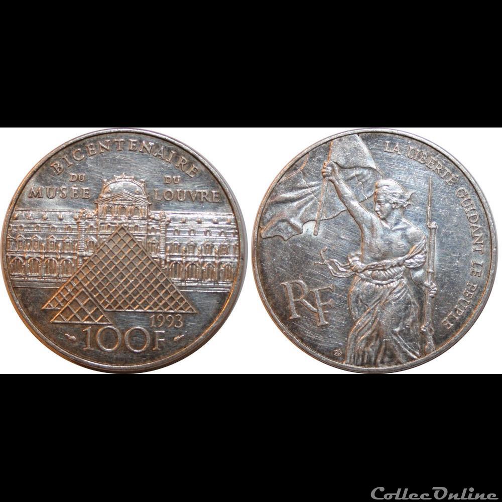 100 francs Liberté guidant le peuple 1993 monnaie france moderne 100 francs liberte guidant le peuple 1993