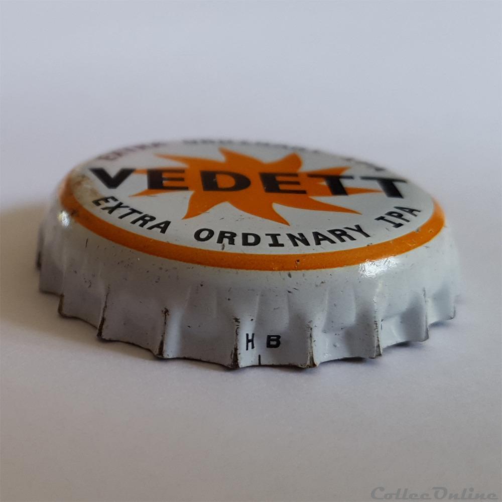 Vedett Extra Ordinary IPA 2 capsule muselet biere belgique vedett extra ordinary ipa