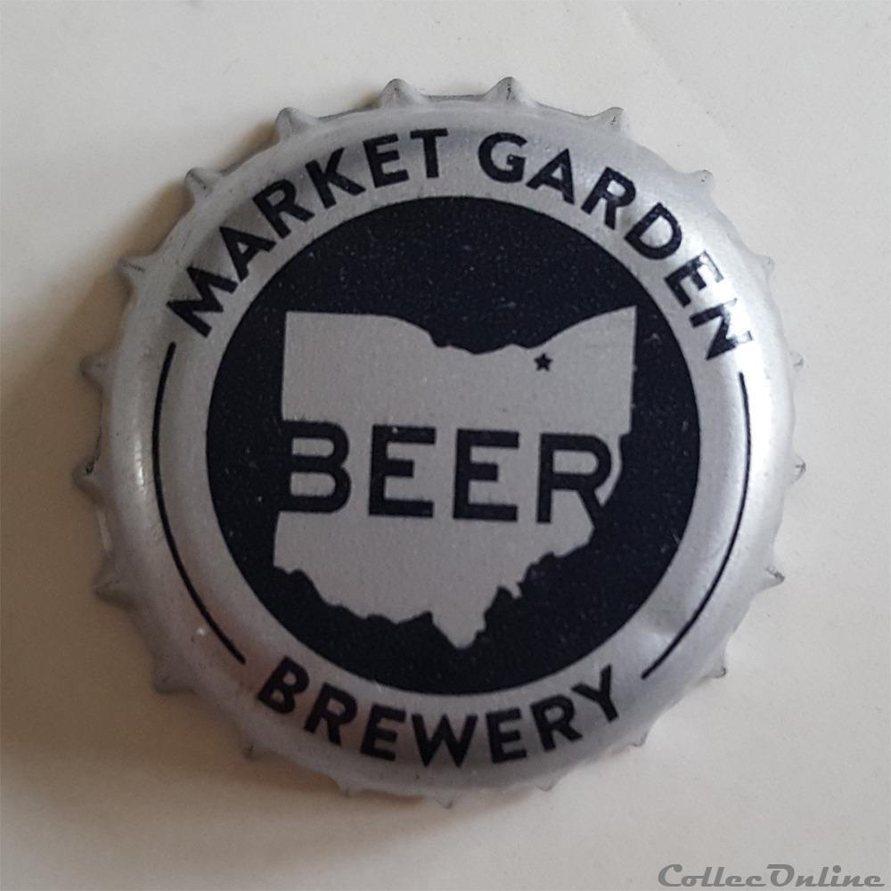 capsule muselet biere usa brasserie garden market