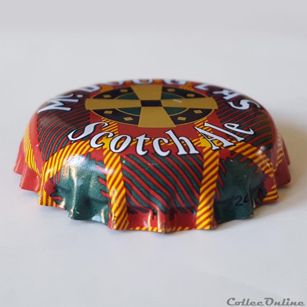 Mc Douglas Scotch Ale 3 capsule muselet biere belgique mc douglas scotch ale