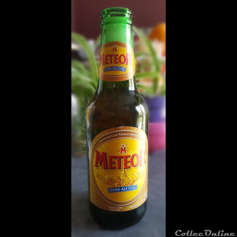 Météor sans Alcool 2 capsule muselet biere france meteor sans alcool
