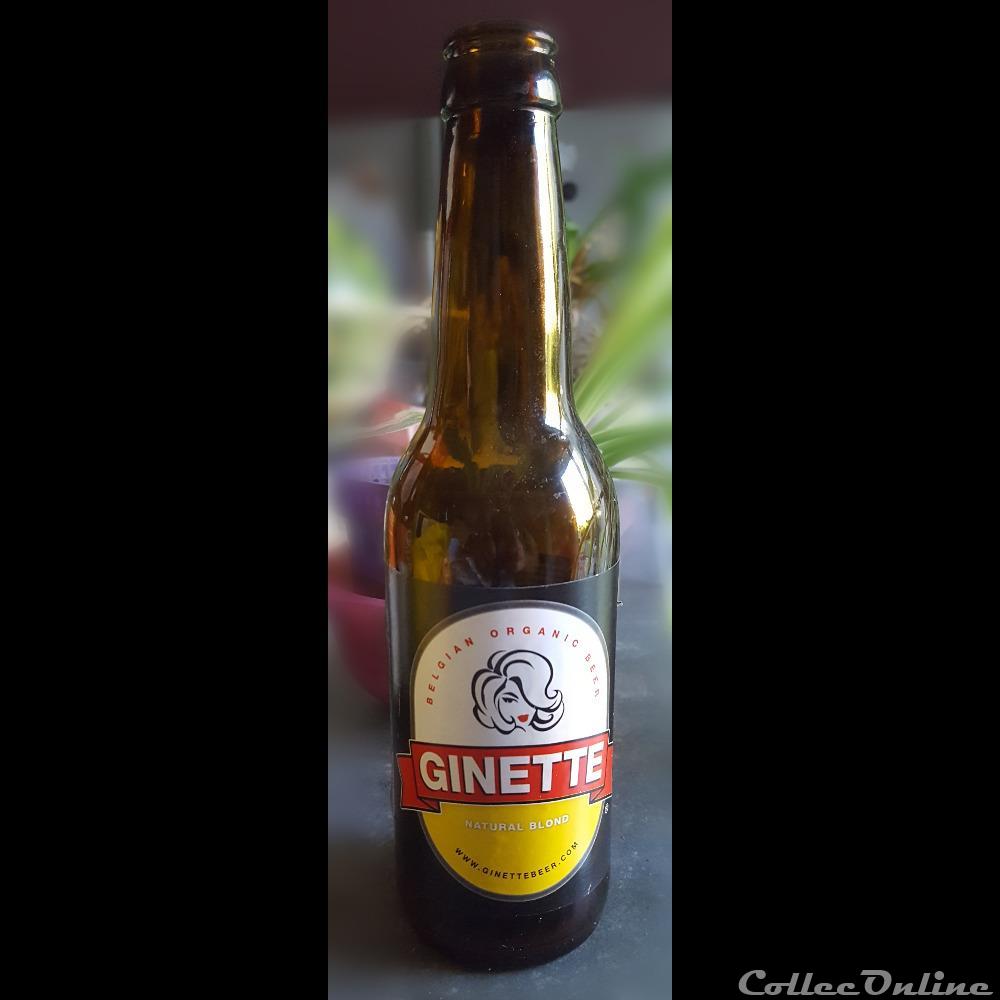 Ginette Natural Blond 2 capsule muselet biere belgique ginette natural blond