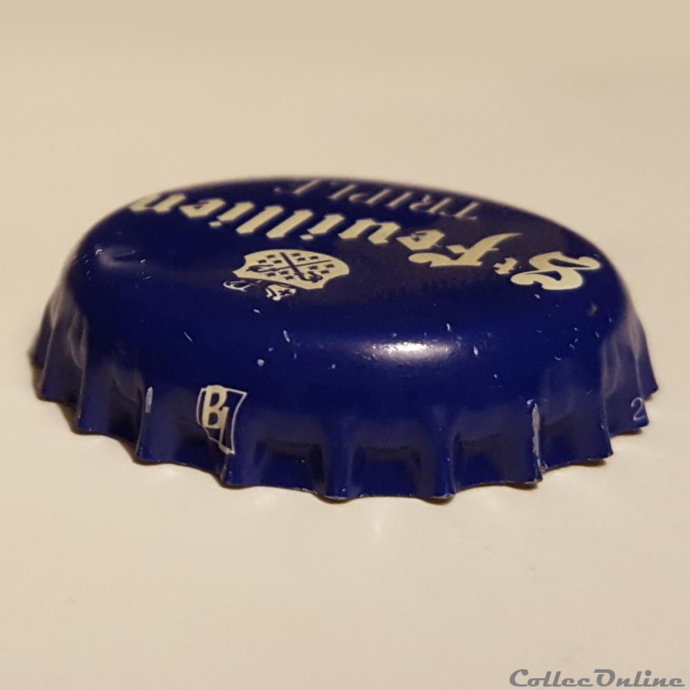 St Feuillien Triple 3 capsule muselet biere belgique st feuillien triple