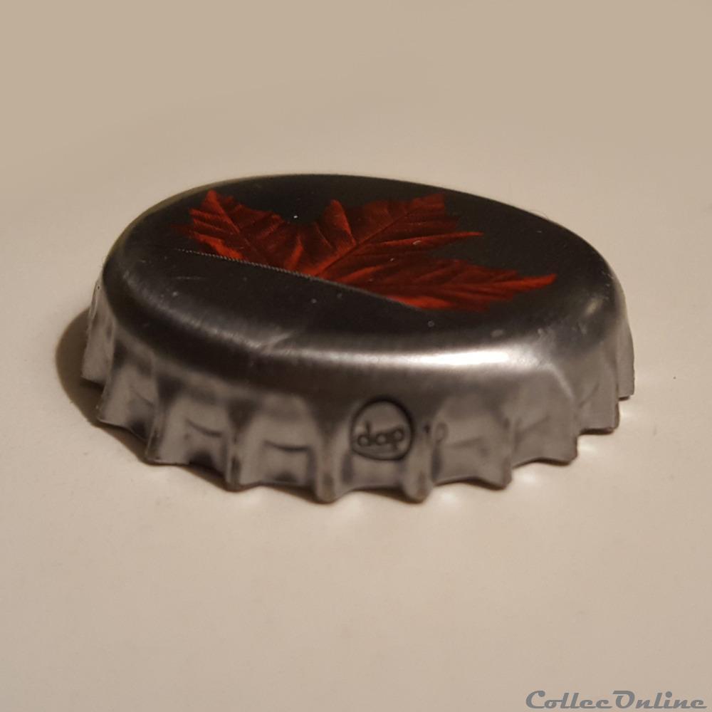 Molson Canadian 2 capsule muselet biere canadum molson canadian