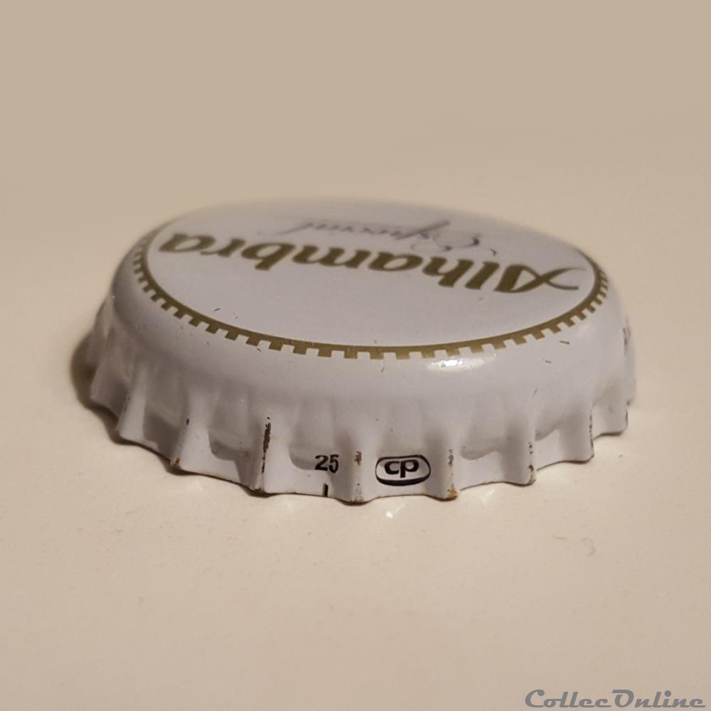 Alhambra Especial capsule muselet biere espagne alhambra especial