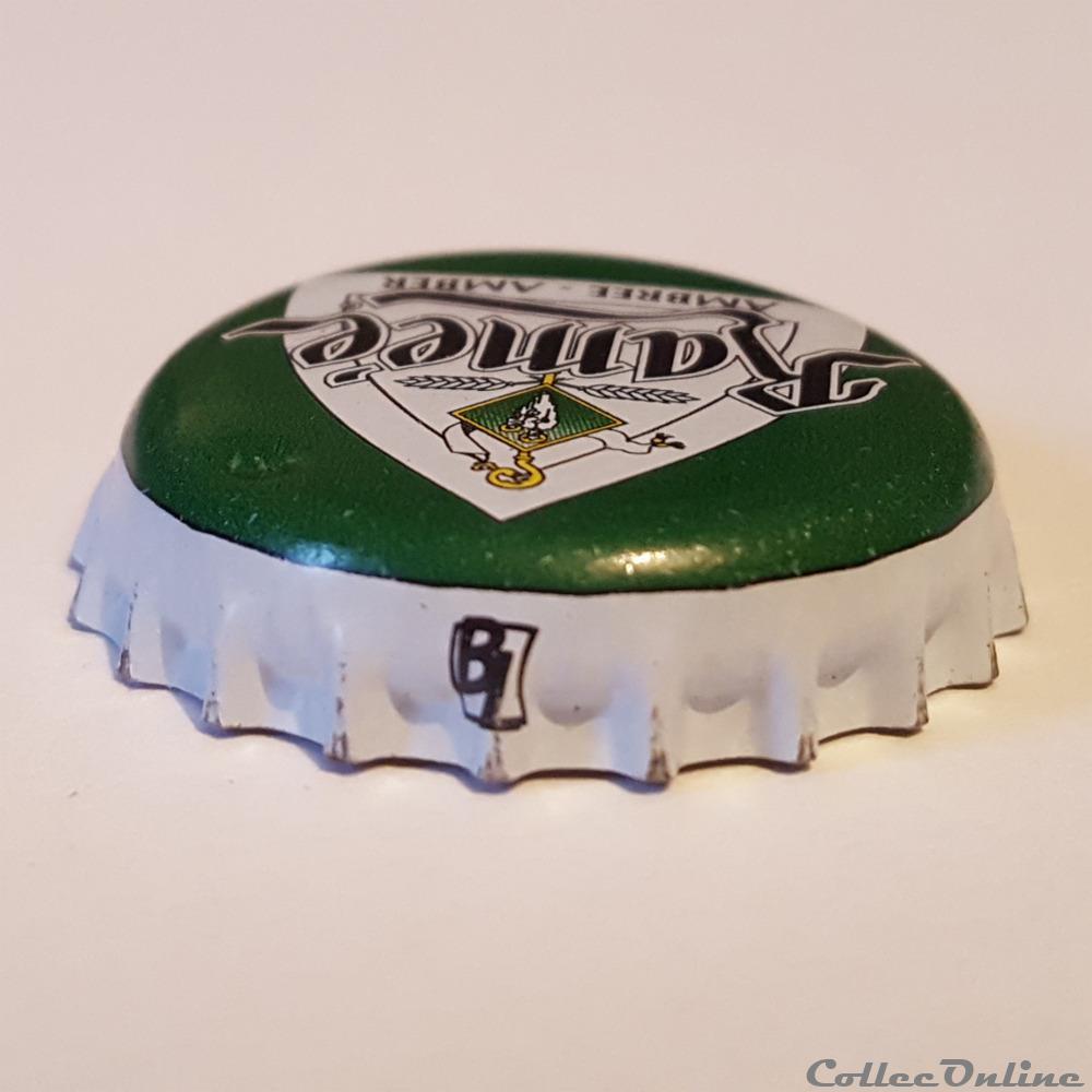Ramée ambrée 4 capsule muselet biere belgique ramee ambree