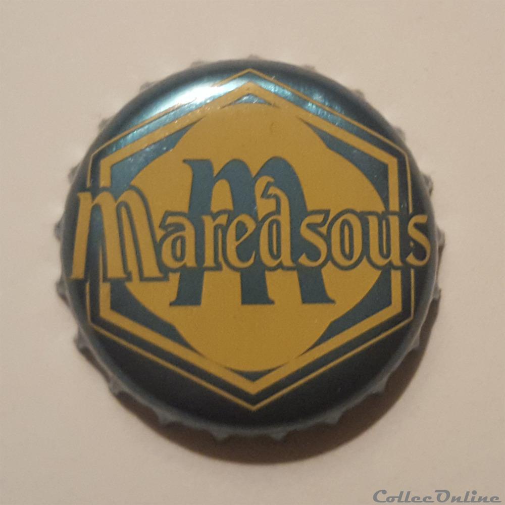 Ø32 - Maredsous Triple 10 capsule muselet biere belgique 32 maredsous triple 10