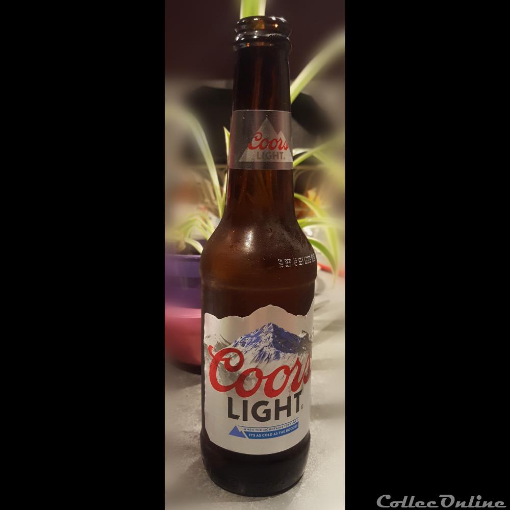 Brasserie Coors 2 capsule muselet biere usa brasserie coors