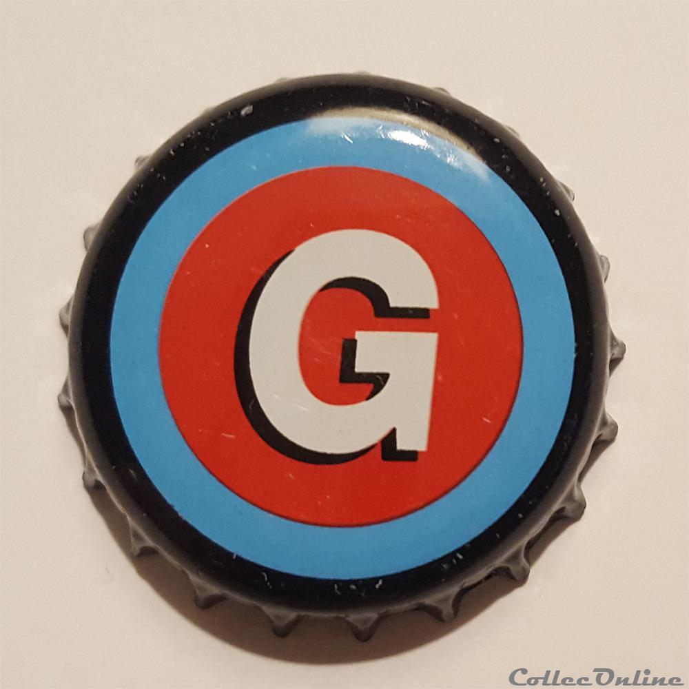 Ginette Natural White capsule muselet biere belgique ginette natural white