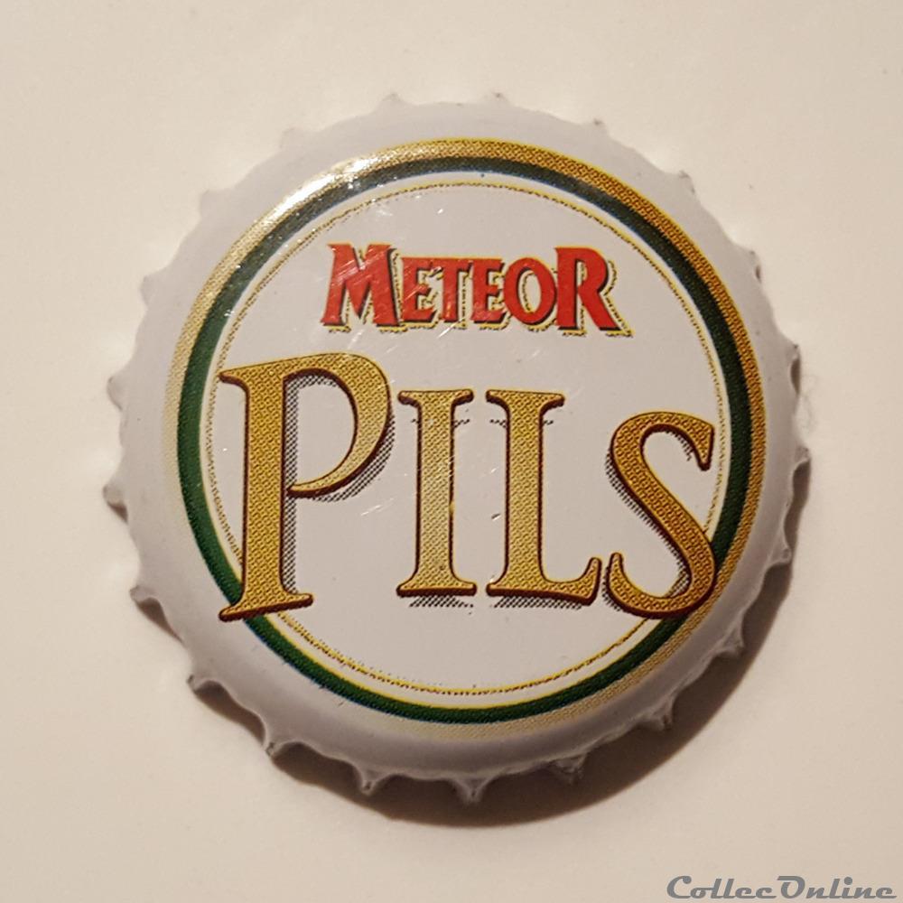 Météor Pils capsule muselet biere france meteor pils