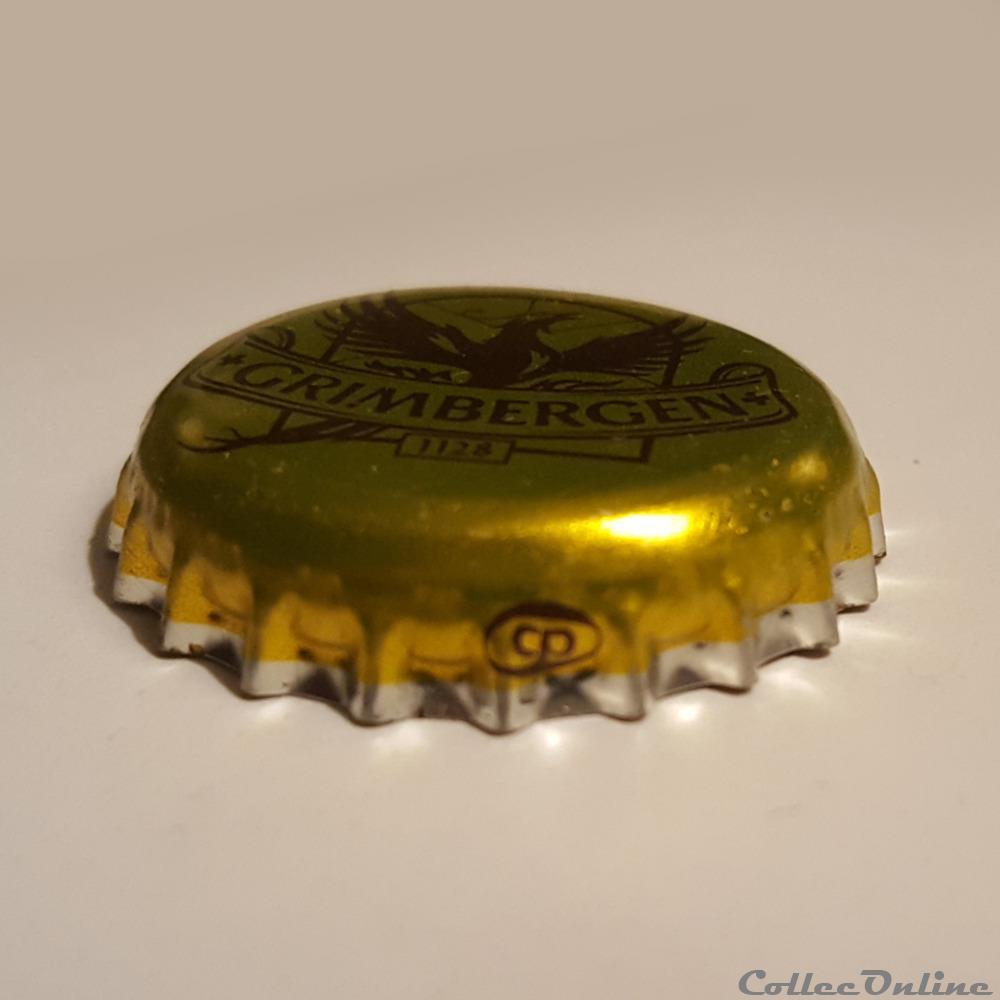 Grimbergen 3 capsule muselet biere belgique grimbergen