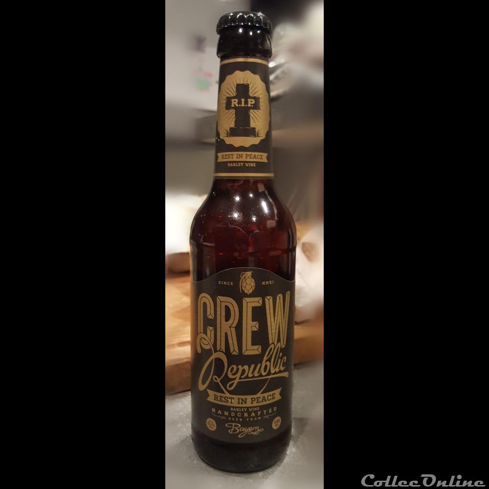 Crew Republic Rest In Peace 2 capsule muselet biere allemagne crew republic rest in peace